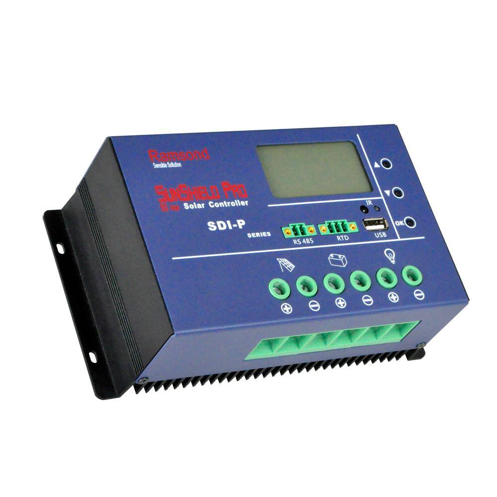 Ramsond SHLD-60 12/24/48-Volt 60-Amp Sunshield PRO Solar Charge Controller
