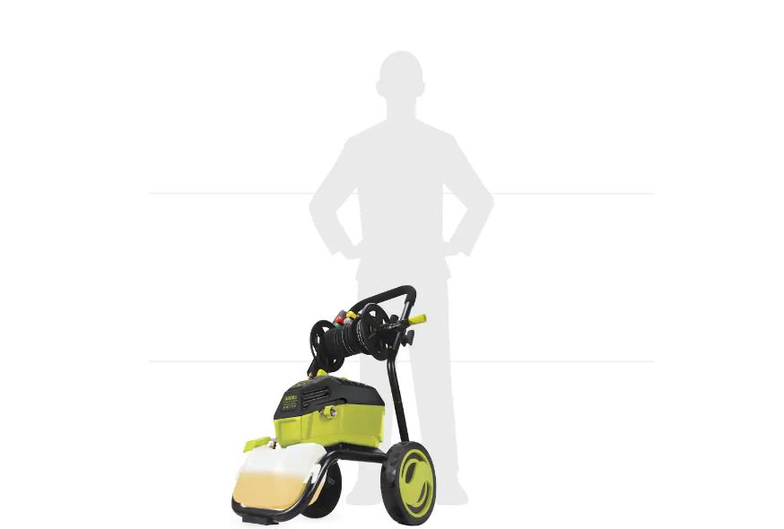 Sun Joe SPX4601 3000 PSI MAX 1.30 GPM 14.5 Amp High Performance Electric Pressure Washer with Hose Reel