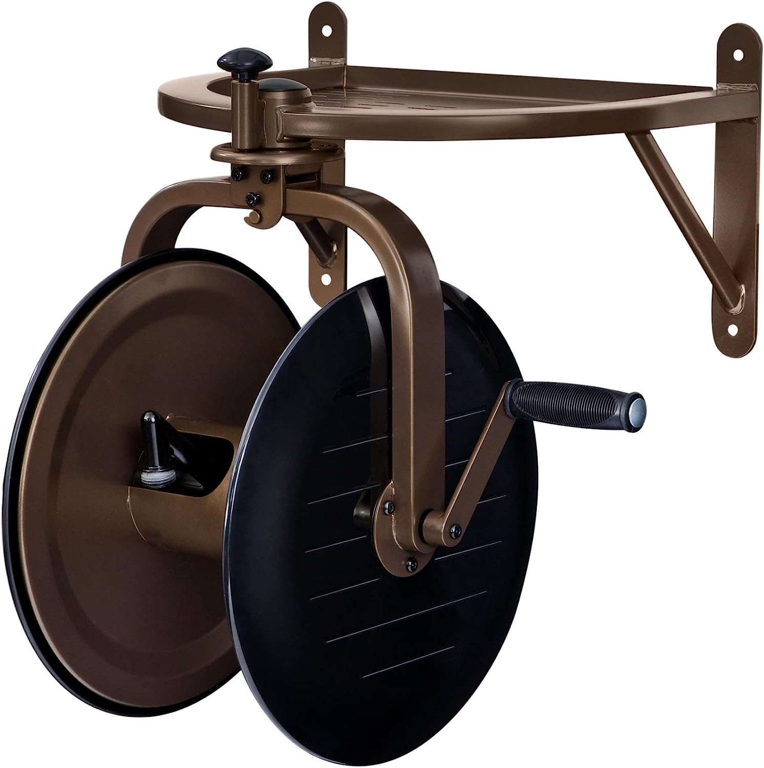 Liberty Garden Products 715 Navigator Rotating Garden Hose Reel. Holds 125-feet of 5/8-Inch Hose