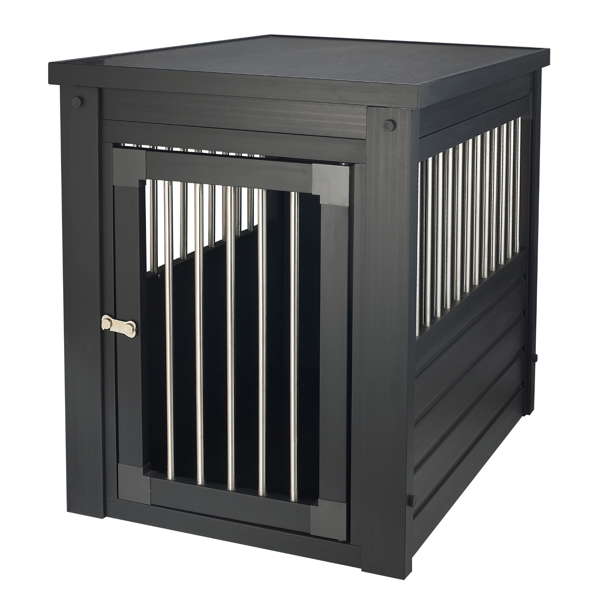 New Age Pet ecoFLEX Pet Crate End Table. Small. Espresso