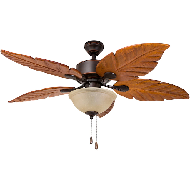 Harbor Breeze  St Kitts 52-in Oil Rubbed Bronze LED Indoor/Outdoor Ceiling Fan with Light (5-Blade)