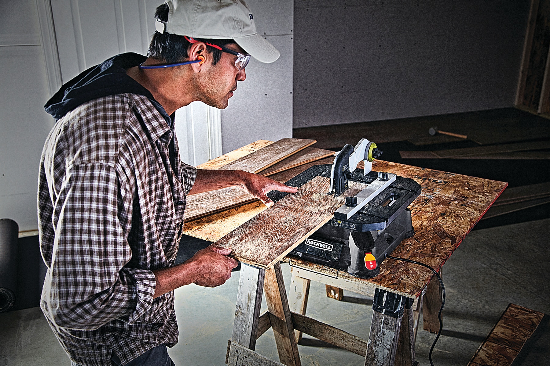 ROCKWELL Runner X2 4-in Carbon 5.5-Amp Portable Benchtop Table Saw