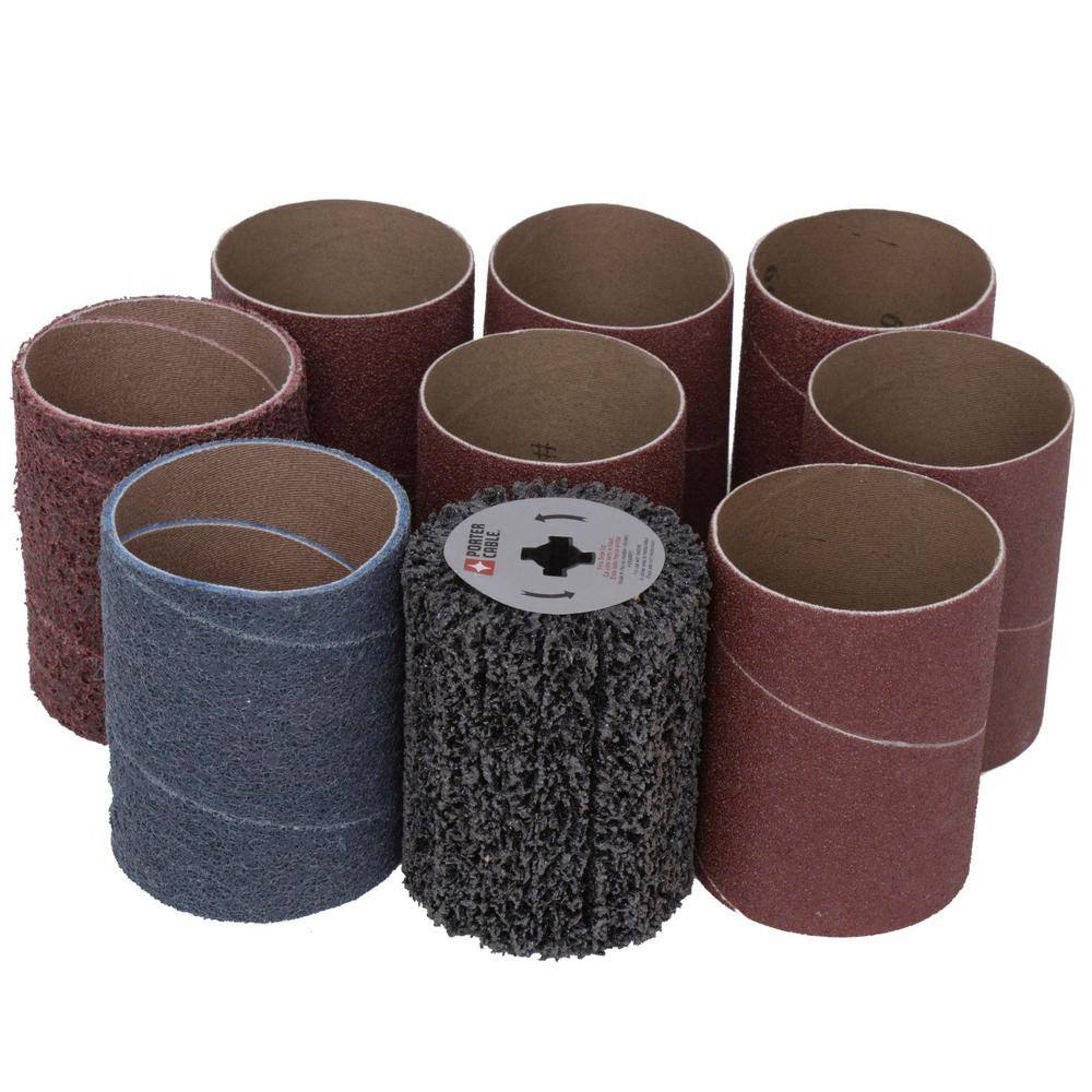 RESTORER WR351K2 Restoration Tool 3.5 Amp Corded 3 in. x 4 in. Variable Speed Sander Kit with Carrying Bag and 9 Accessories