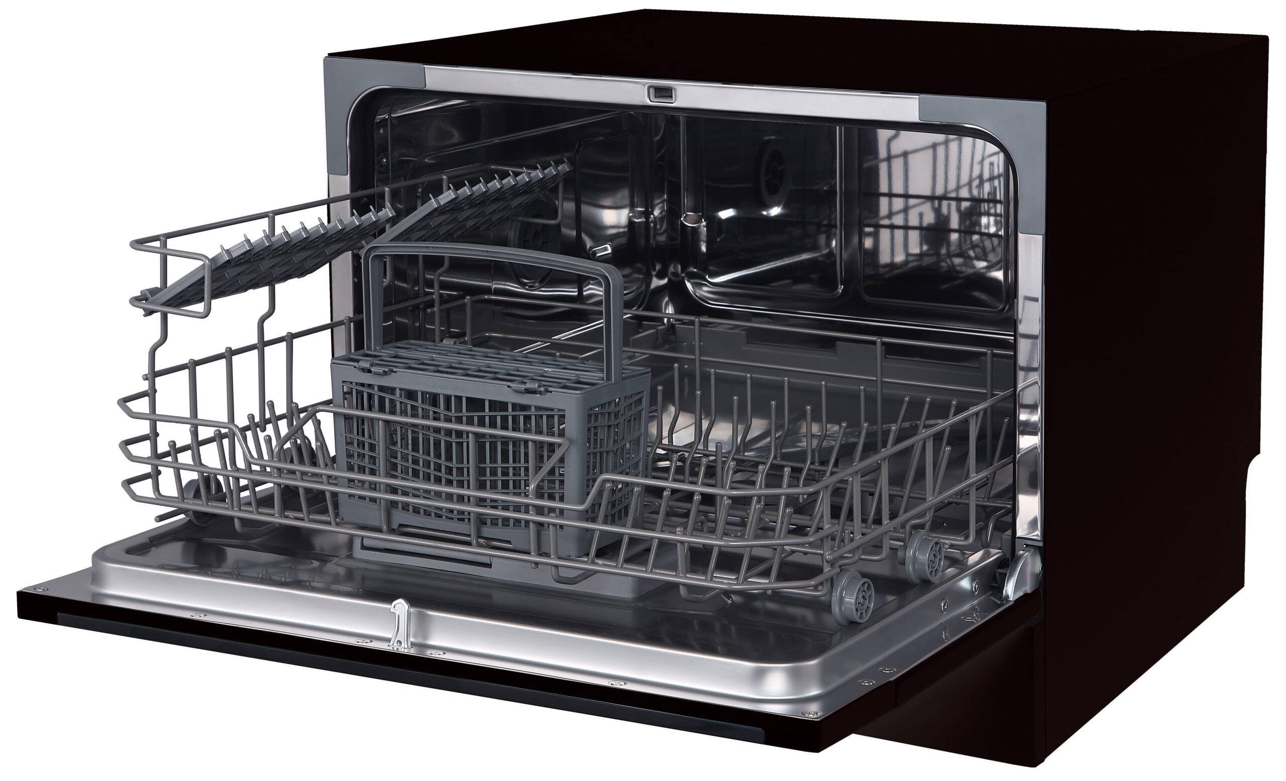Farberware Professional FCD06ABBBKA 6-Pieces Countertop Dishwasher. Black