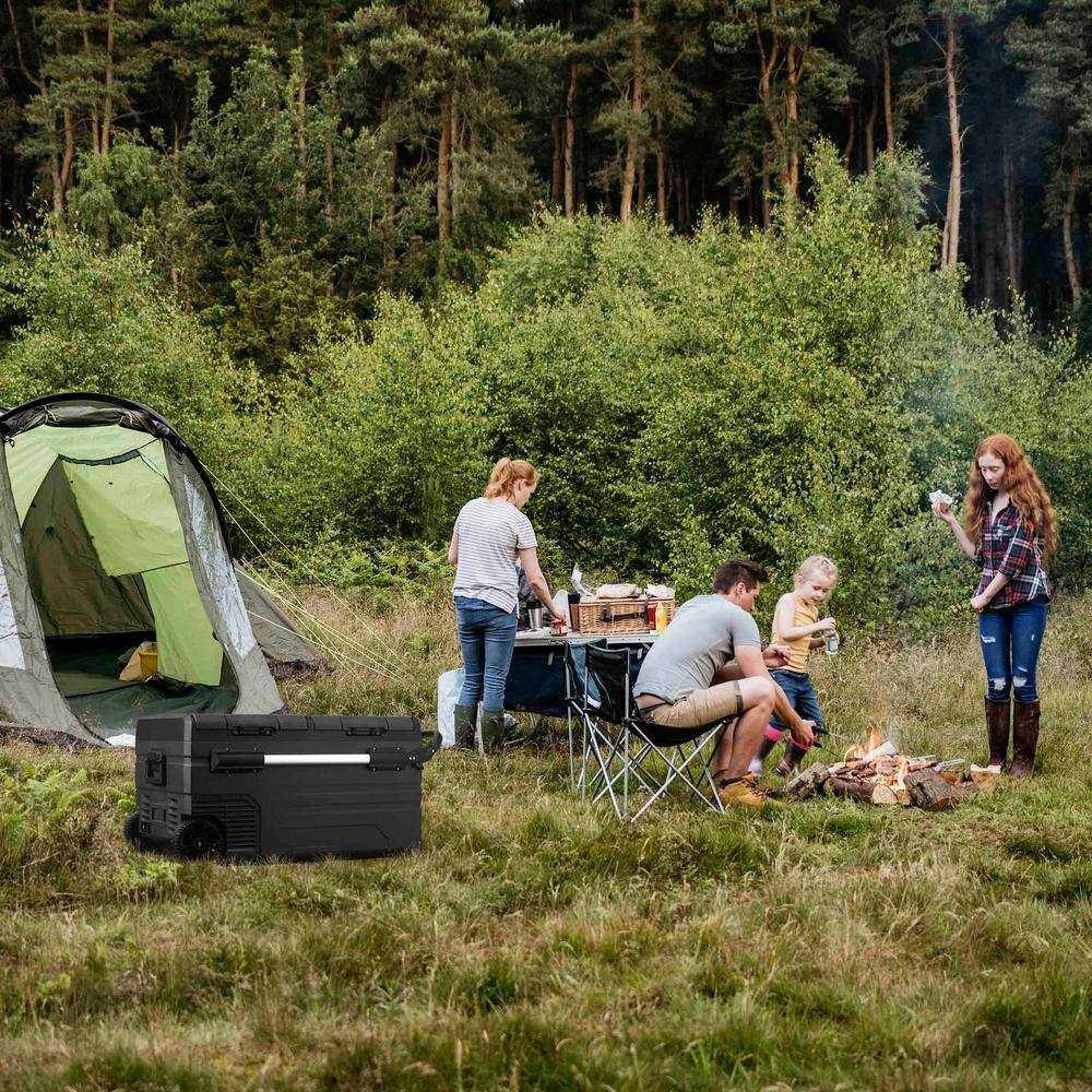 NewAir NPR080GA00 80 qt. Portable Electric Car Camping Cooler