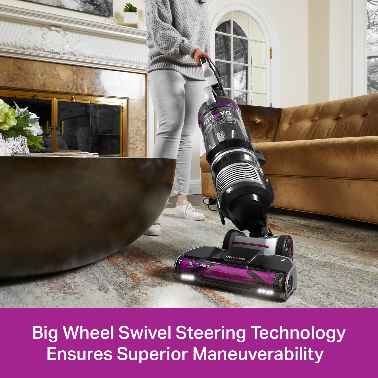 Innova Upright Vacuum with Whirlwind Anti-Tangle Technology. NEU700