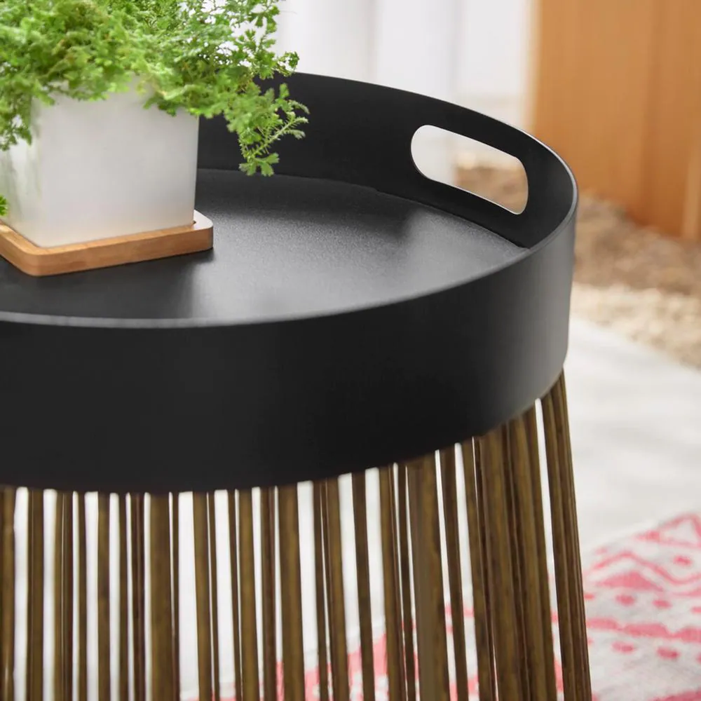 StyleWell FRS50468-ST 3-Piece Wicker Outdoor Patio Conversation Seating Set with Beige Cushions