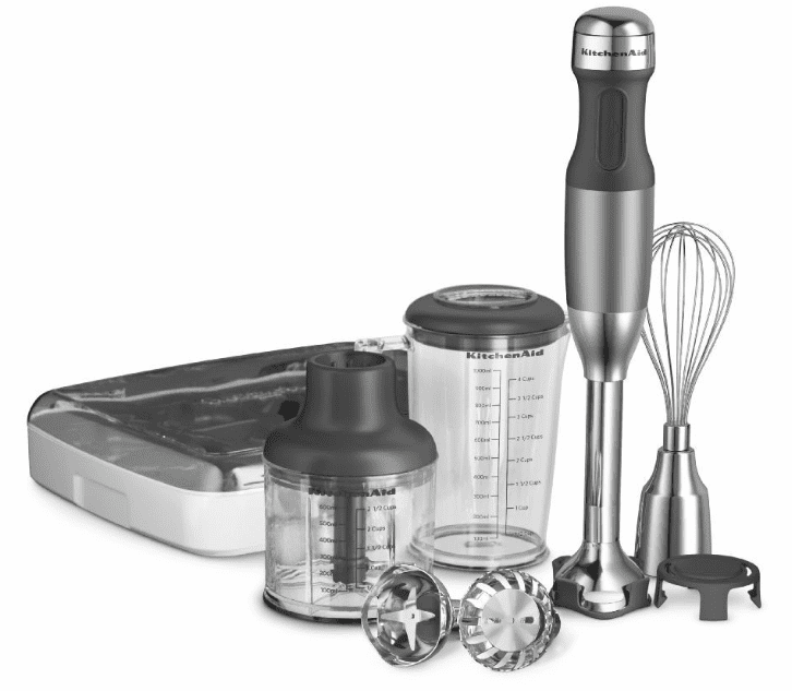 KitchenAid® 5-Speed Hand Blender Contour Silver (KHB2561CU)