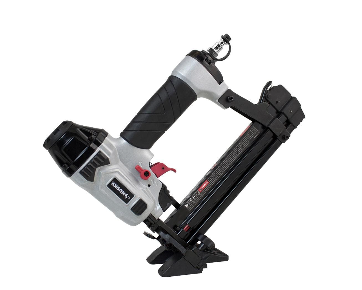 Husky DPFBC940 Pneumatic 4-in-1 18-Gauge 1-5/8 in. Mini Flooring Nailer and Stapler