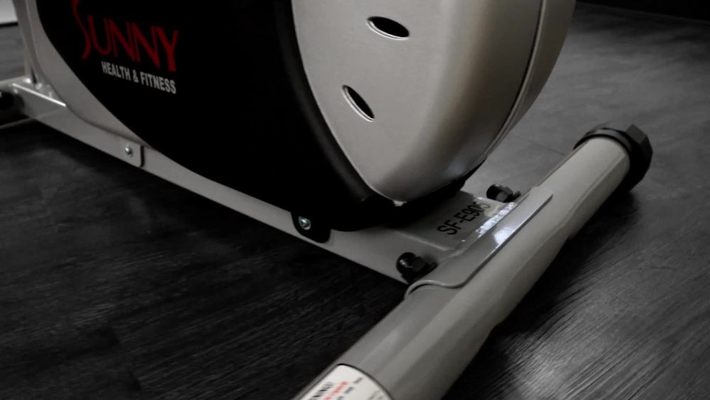 Sunny Health Fitness Magnetic Elliptical Bike Cross Trainer Machine Stepper. Home Gym Cardio Workout Exercise Equipment. SF-E905