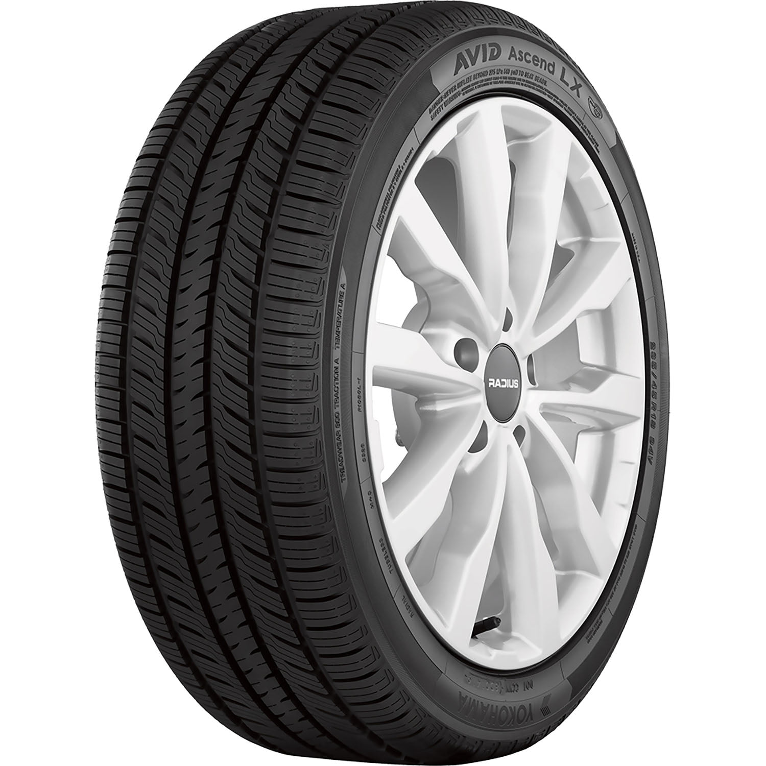 Yokohama Avid Ascend LX All Season 235/65R17 104H Passenger Tire