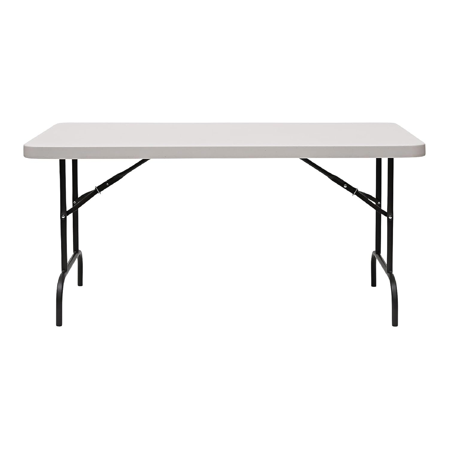 Iceberg - 65513 30″ x 60″ Folding Table. Platinum. IndestrucTable TOO 500 Series (MADE IN USA)