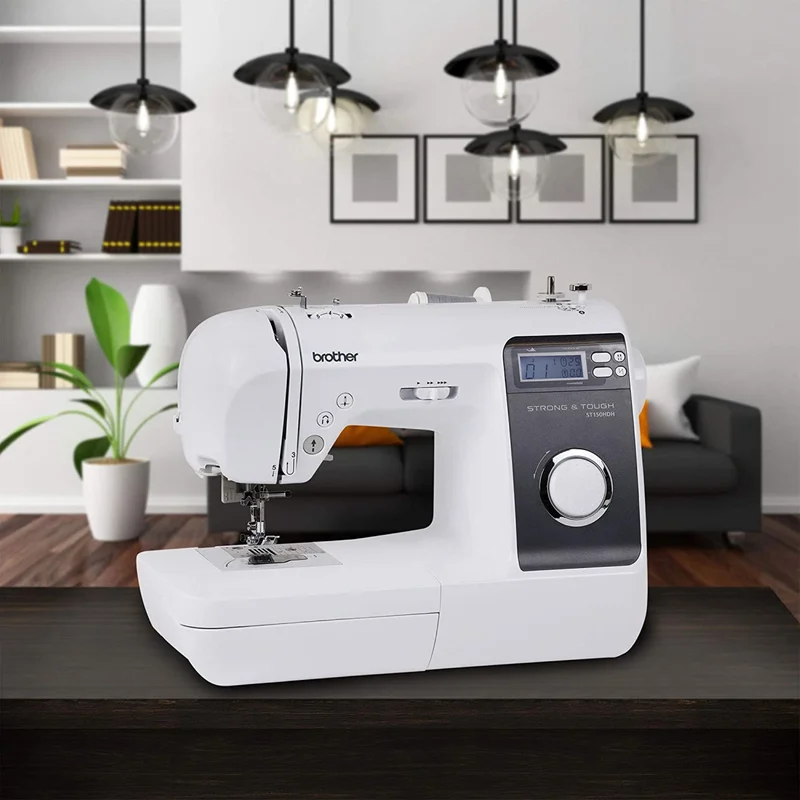 Brother ST150HDH Sewing Machine. Strong & Tough. 50 Built-in Stitches. LCD Display. 9 Included Feet