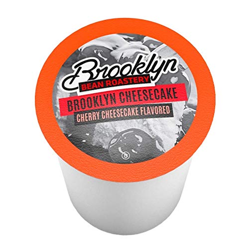 Brooklyn Beans Brooklyn Cheesecake Coffee Pods. Compatible with 2.0 K-Cup Brewers. 40 Count