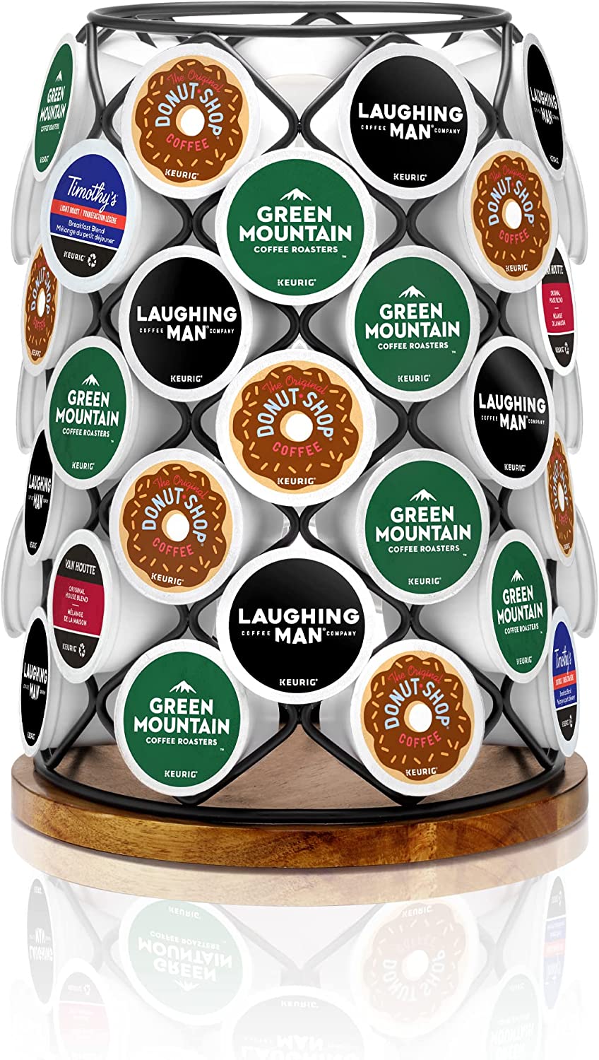 Keurig K-Cup Whirl Carousel Coffee Pod holder. 49. Black