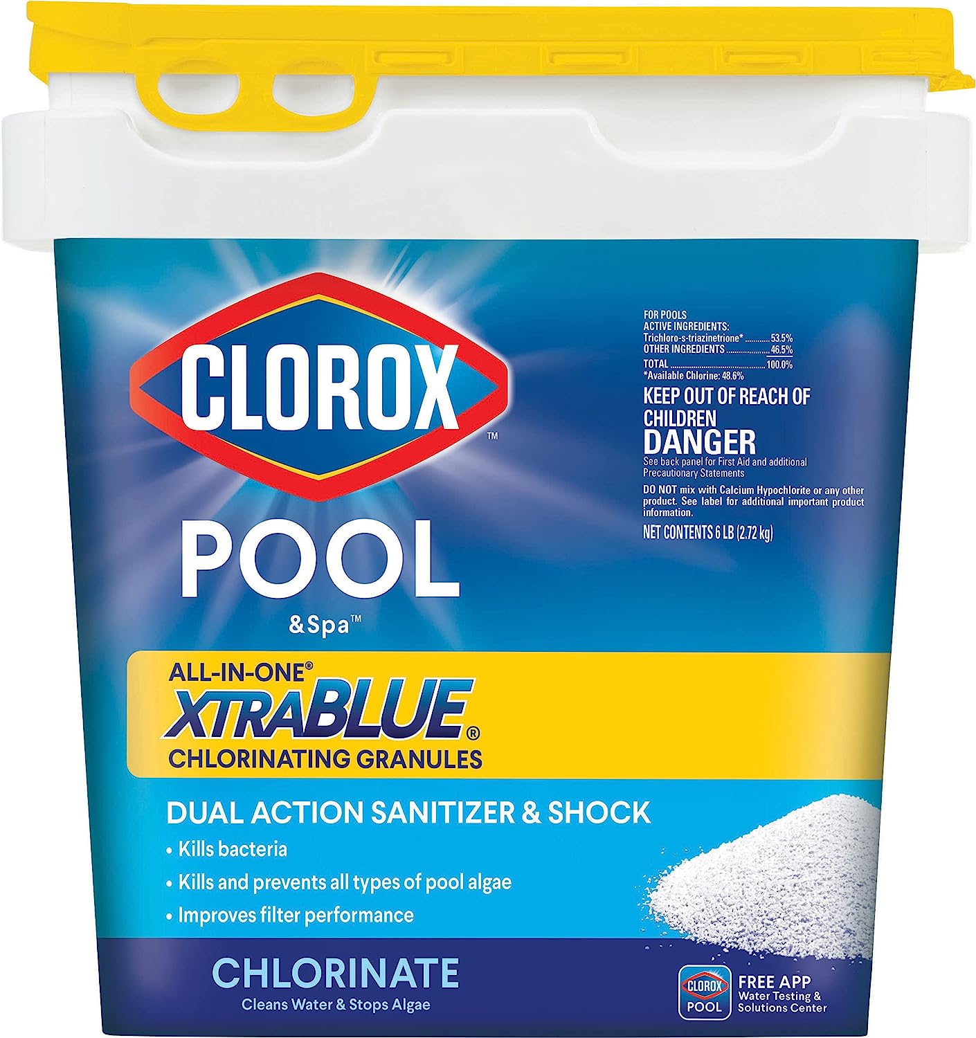 Clorox Pool&Spa XtraBlue Chlorinating Granules .6 Pounds