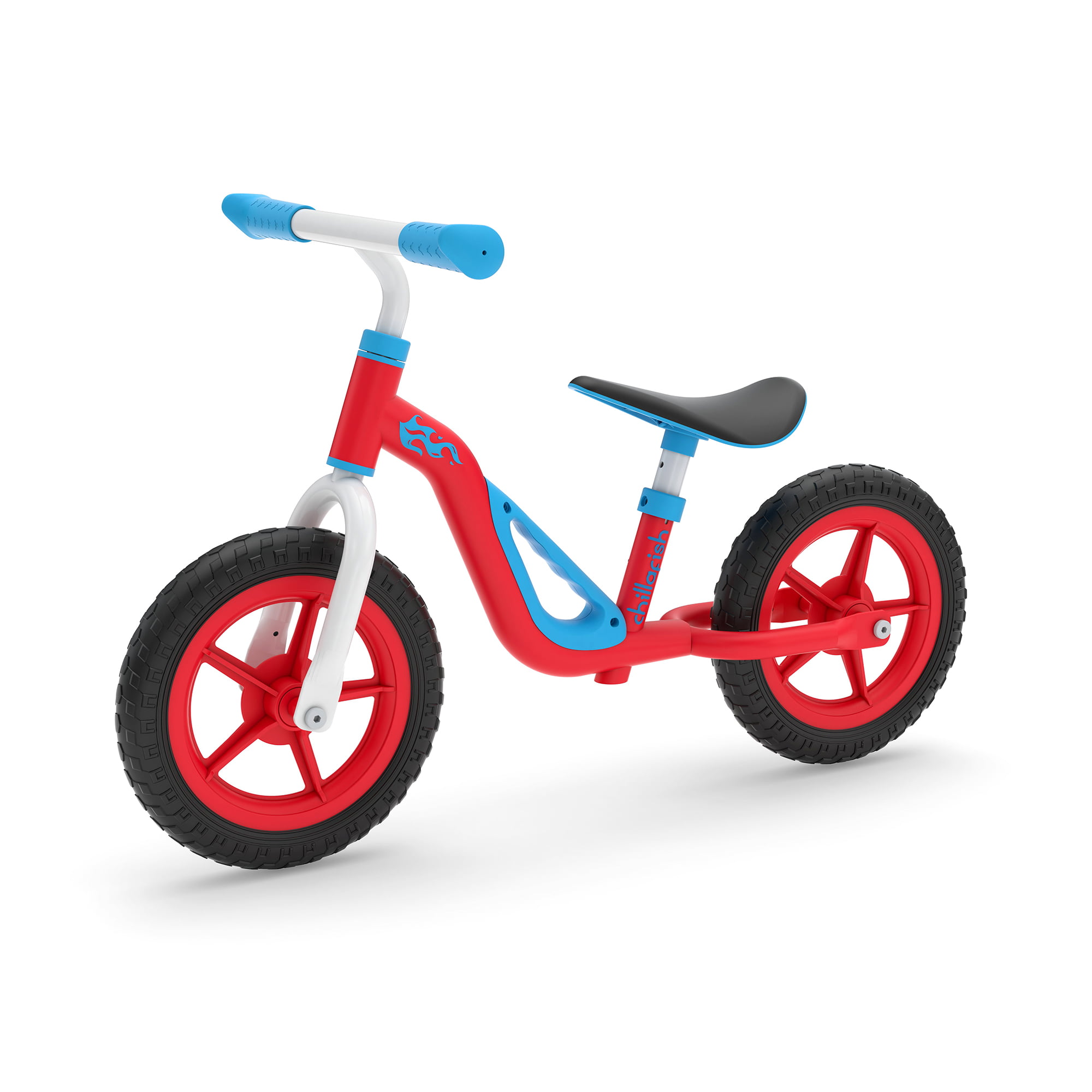 Charlie 10 inch Balance Bike lightweight. Adjustable Seat and Handlebar. Red