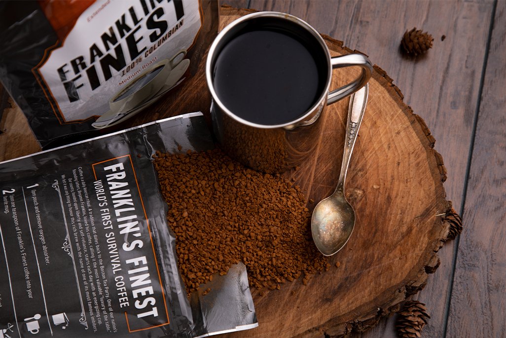 franklin-s finest survival coffee 720-servings by patriot pantry
