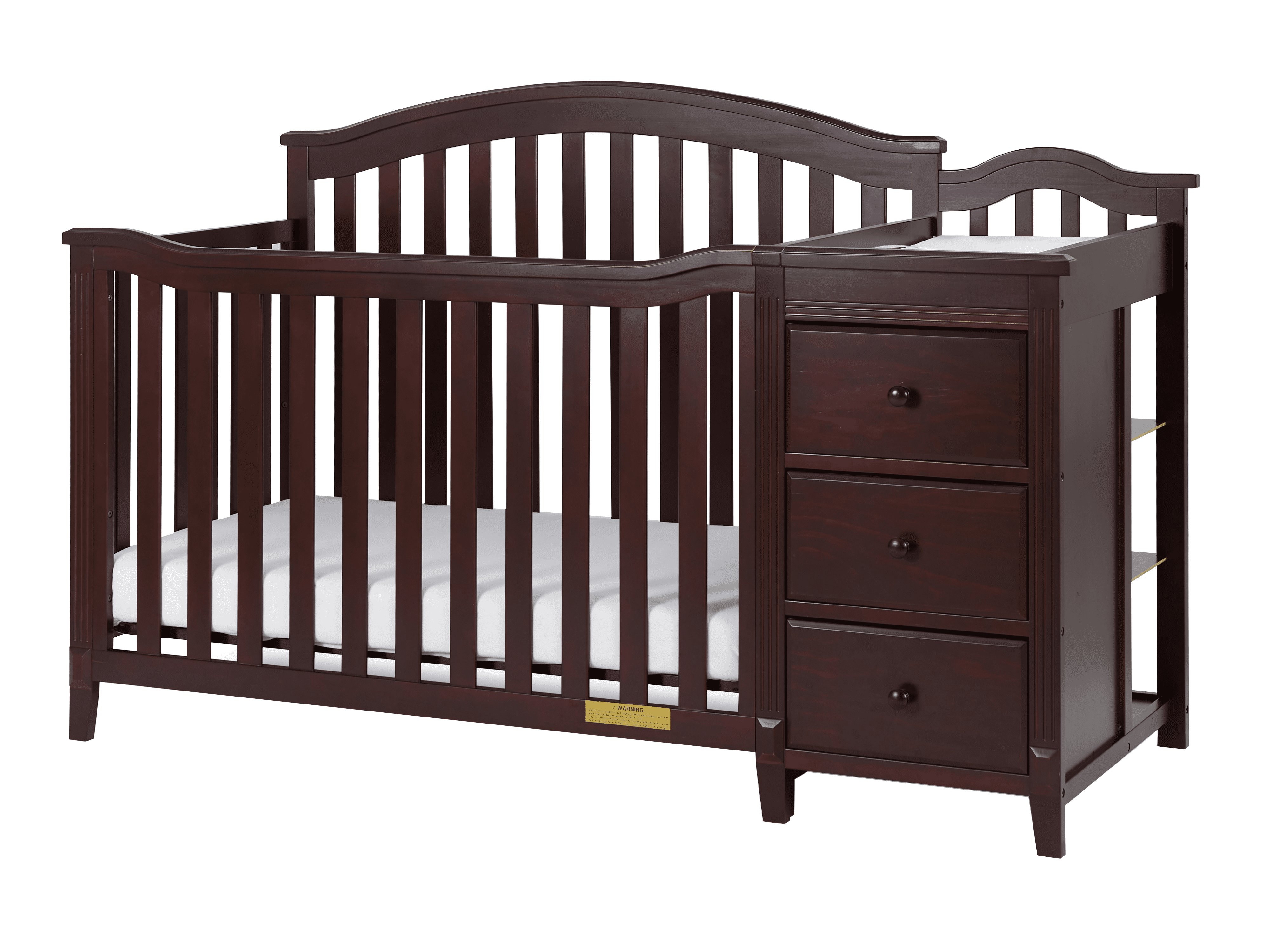 AFG Kali II 4-in-1 Convertible Crib and Changer Espresso