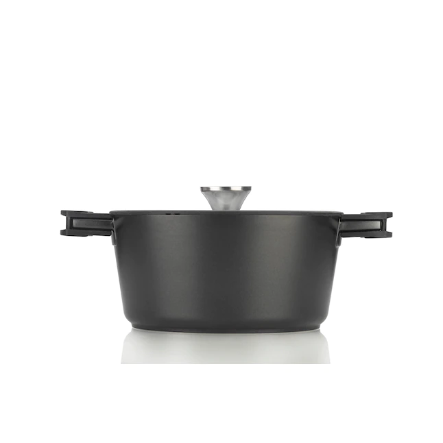 ZAVOR  2-Piece Noir 9.87-in Ceramic Cooking Pan with Lid