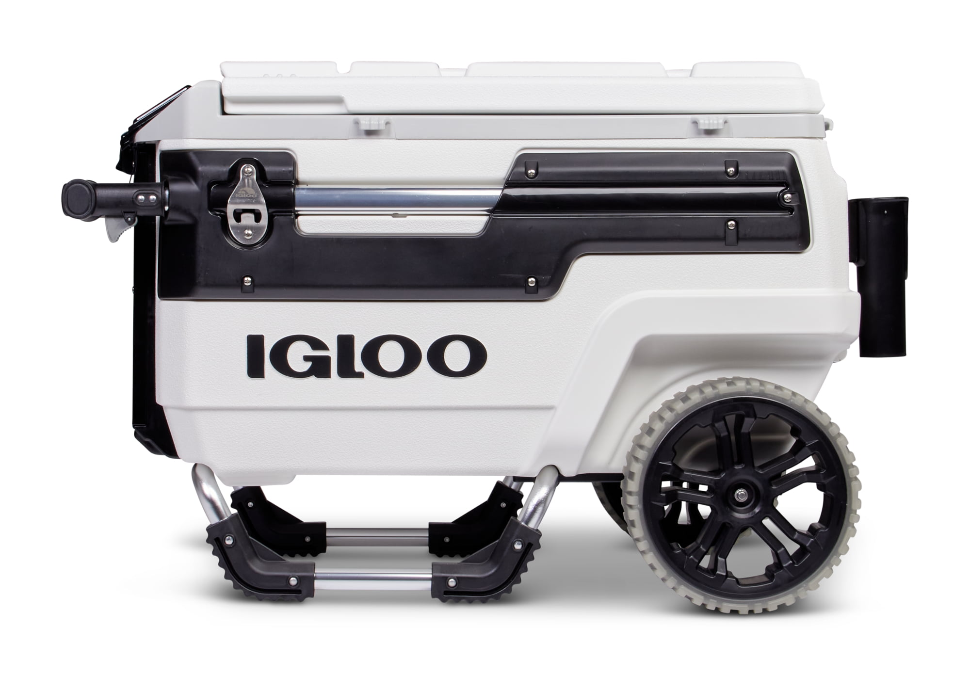 Igloo Trailmate Marine 70 Quart. Wheeled Cooler. White and Black