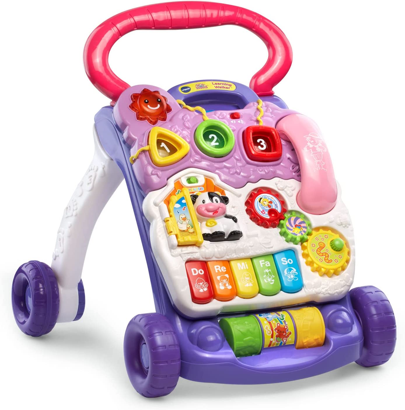 VTech Sit-to-Stand Learning Walker (Frustration Free Packaging). Lavender