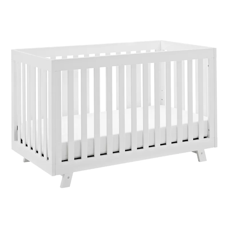 Storkcraft 04610-601 Beckett White 3In1 Convertible Crib