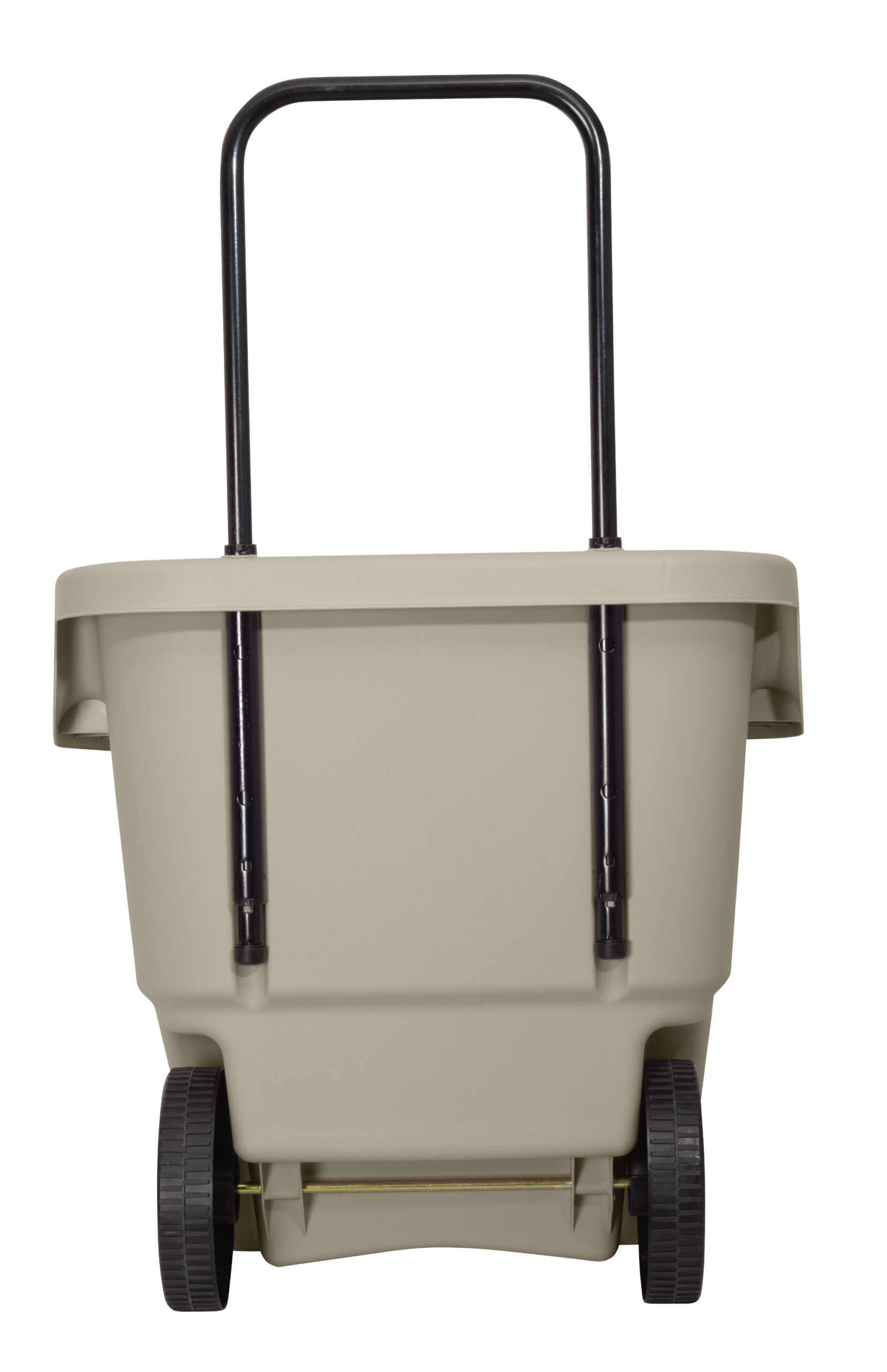 Suncast 15 Gallon Resin Rolling Lawn and Utility Cart with Retractable Handle