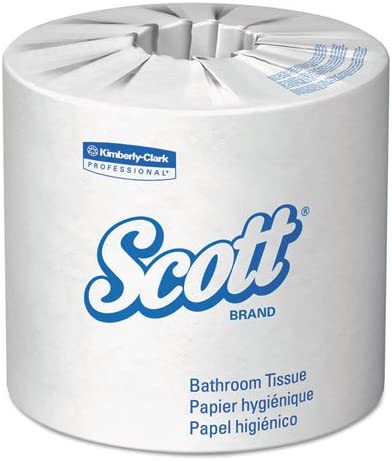 Scott Essential 100% Recycled Fiber SRB 2-Ply Bathroom Tissue (506 sheets/roll. 80 rolls)