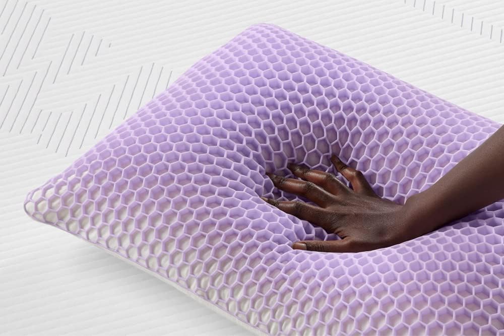 Purple Harmony Pillow | The Greatest Pillow Ever Invented. Hex Grid. No Pressure Support. Stays Cool. Good Housekeeping Award Winning Pillow (Low)