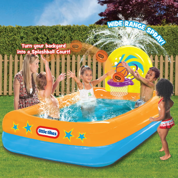 Little Tikes Splash Dunk Pool. 68″ x 32″ Rectangle Shaped Pool. Ages 3 Years and up