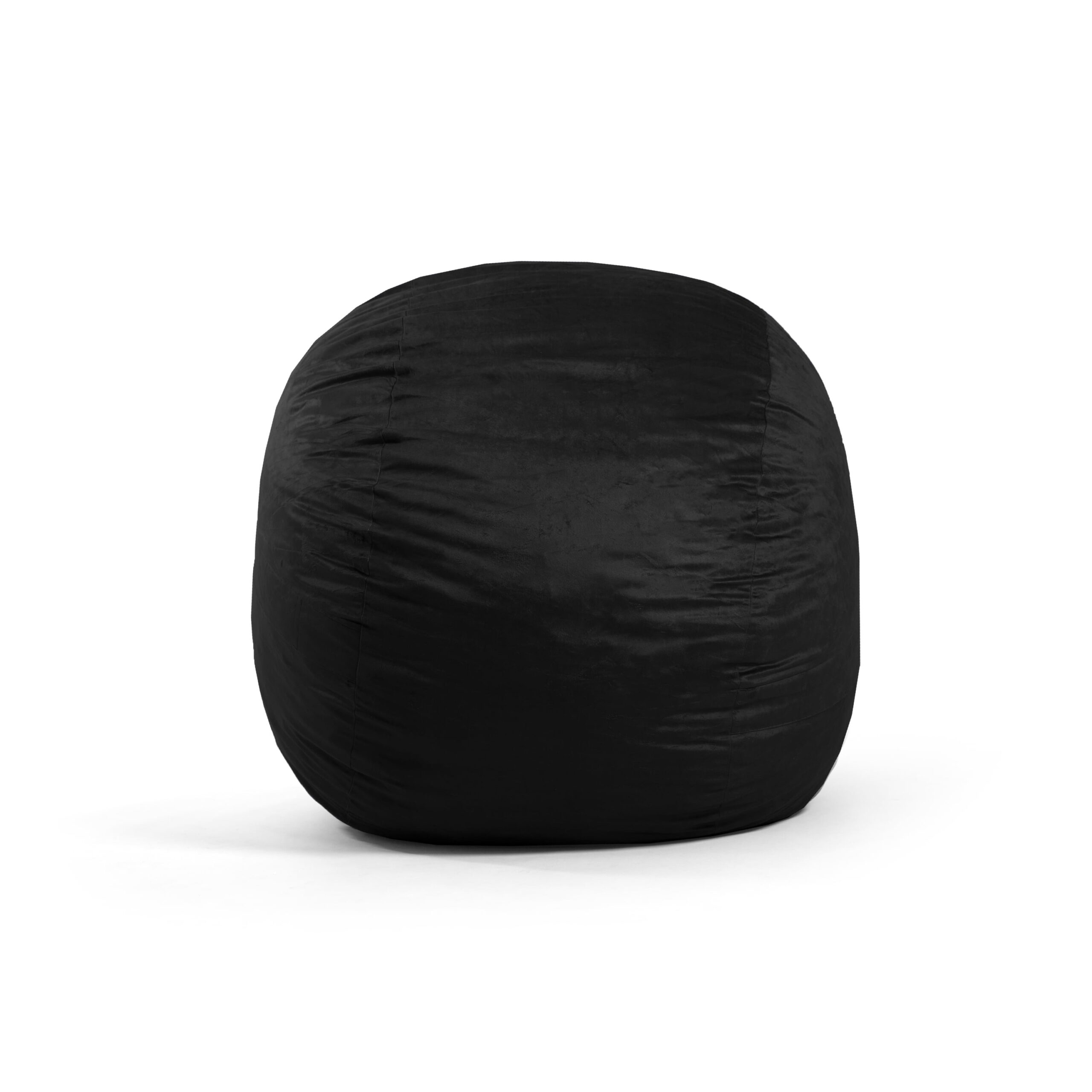 Big Joe Fuf Large Bean Bag Chair. Plush 4ft. Black