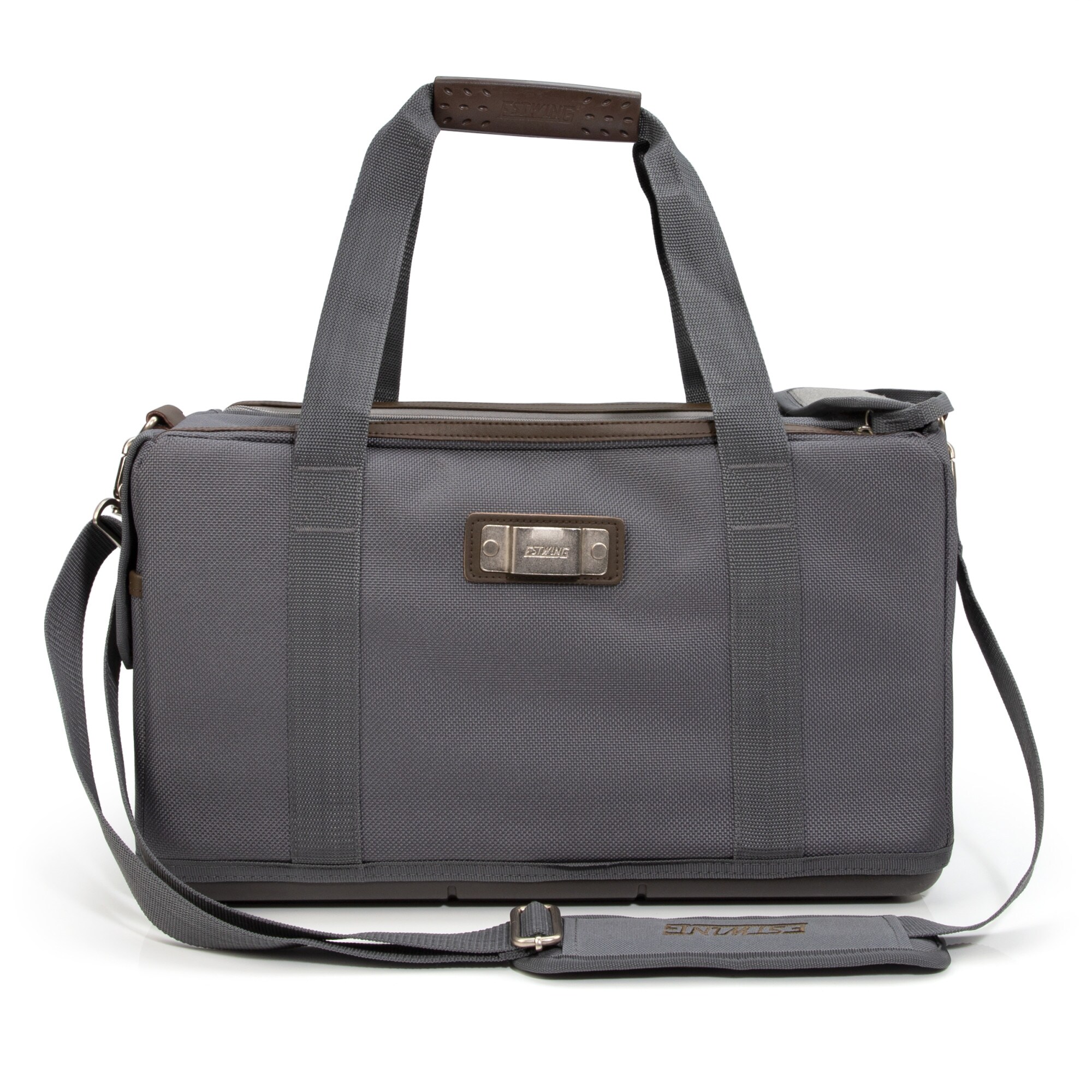 Estwing Gray/Brown Polyester 10-in Zippered Tool Bag