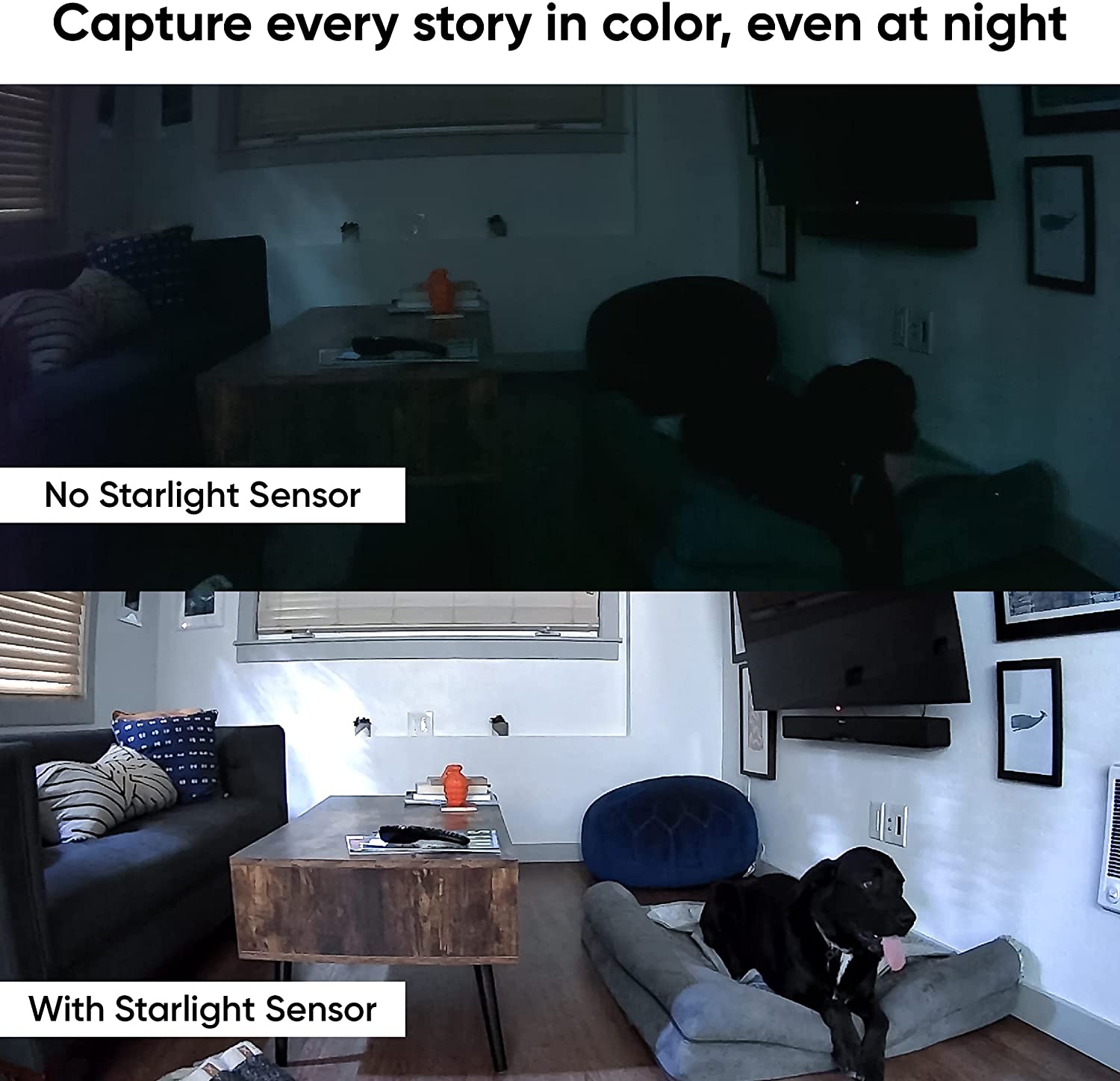 Wyze Cam Pan v2 1080p Pan/Tilt/Zoom Wi-Fi Indoor Smart Home Camera with Color Night Vision. 2-Way Audio. Compatible with Alexa & The Google Assistant. White