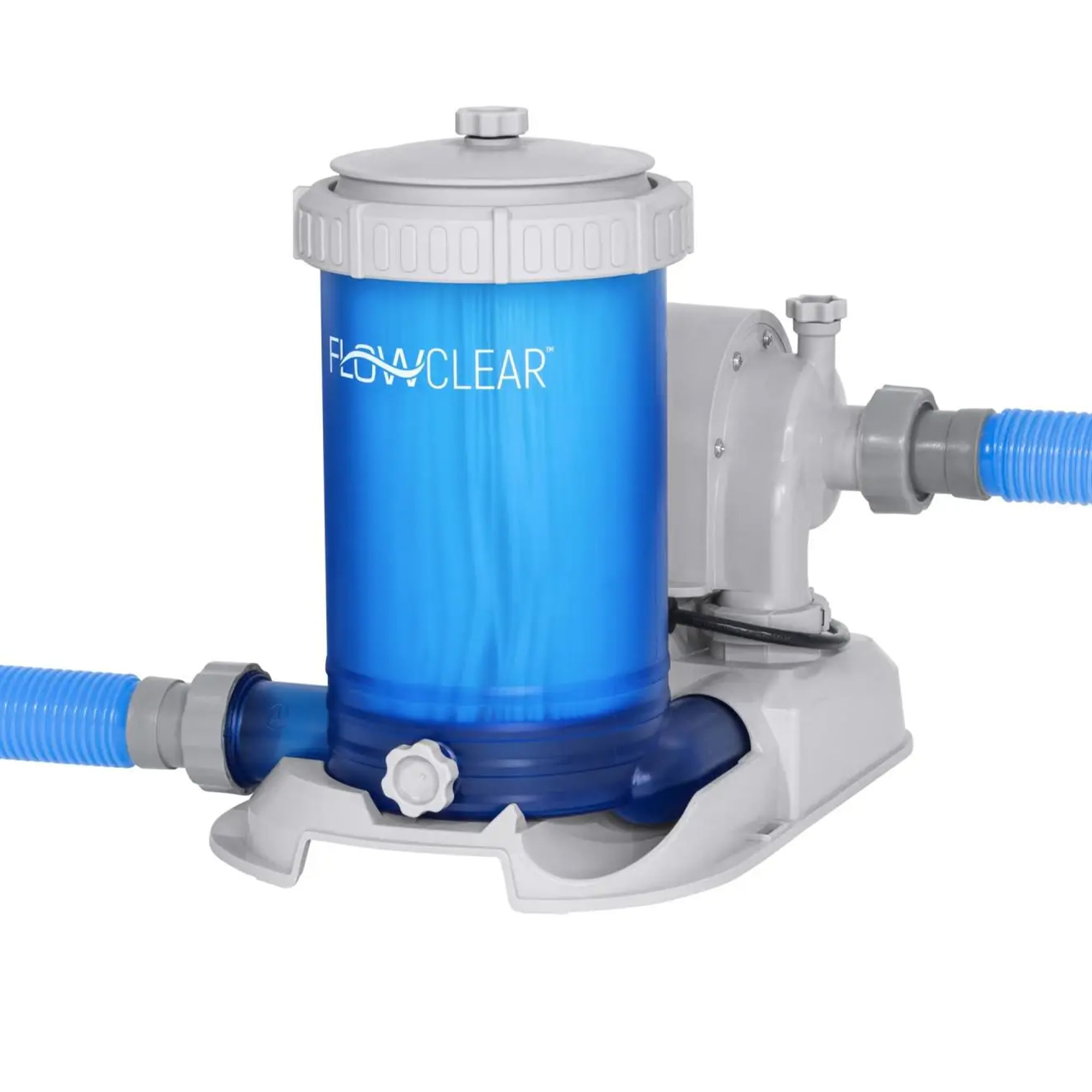 Bestway 58671E Flowclear 2500 GPH Transparent Above Ground Pool Filter Pump