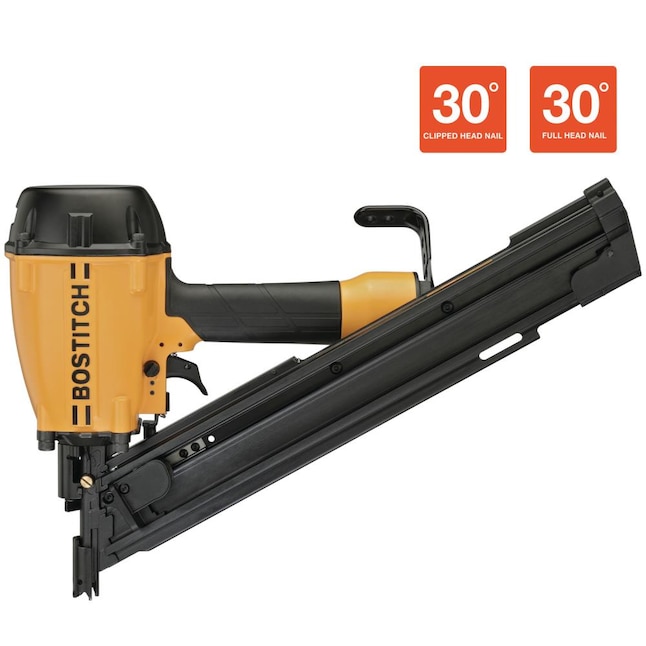 Bostitch BTF83PT 30-Degree Pneumatic Framing Nail Gun (Nailer)
