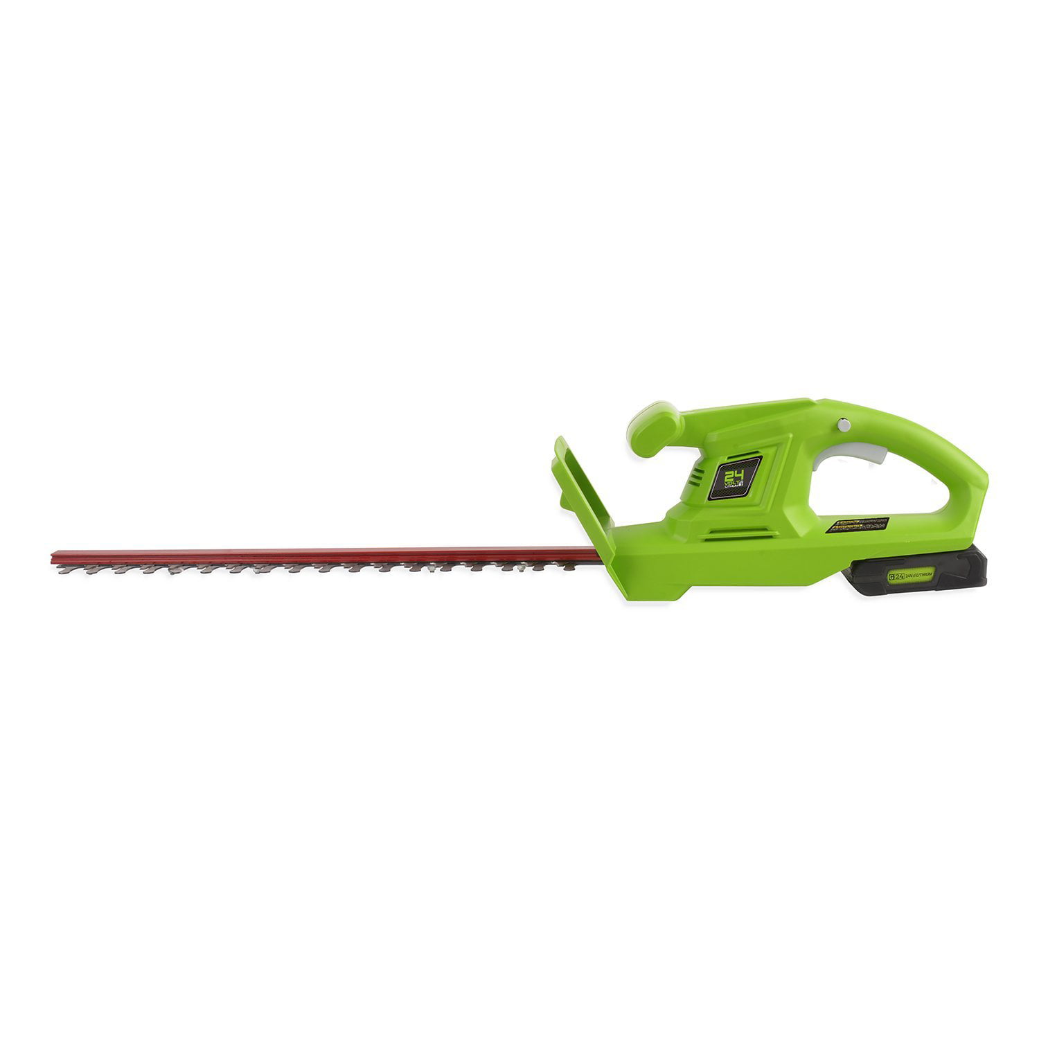 Greenworks 20″ 24V Hedge Trimmer with 2Ah Battery and Charger Included HT24B211