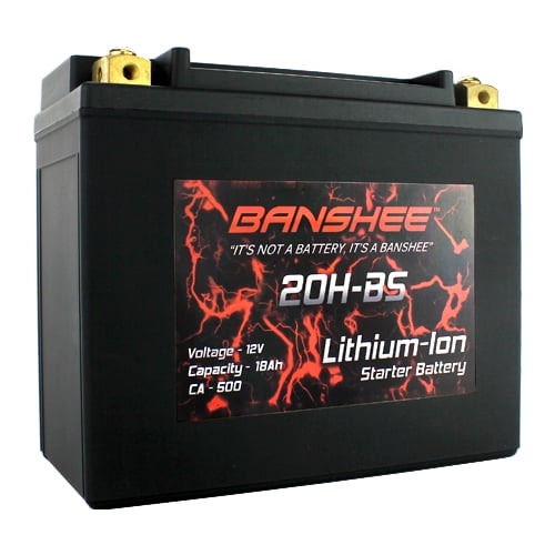 Banshee Lithium-Ion Motorcycle Battery Replaces 65991-82B