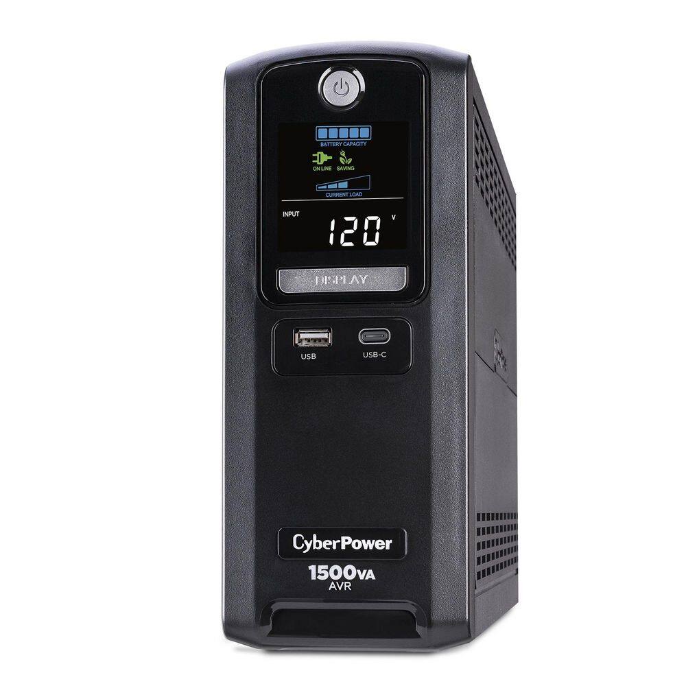CyberPower LX1500GU3 1500VA 12-Outlet UPS RJ45 COAX USB Charging