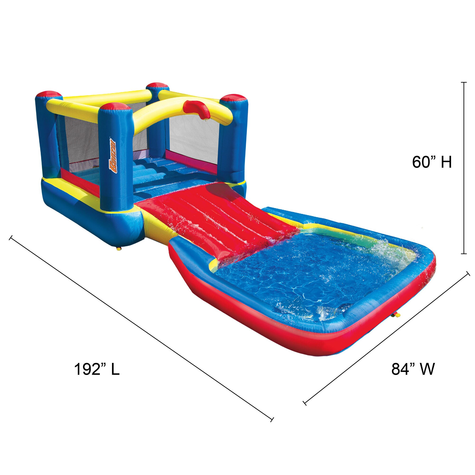 Banzai 16-in x PVC Bounce House