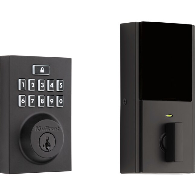 Kwikset SmartCode 913 Venetian Bronze Single Cylinder Electronic Deadbolt Lighted Keypad