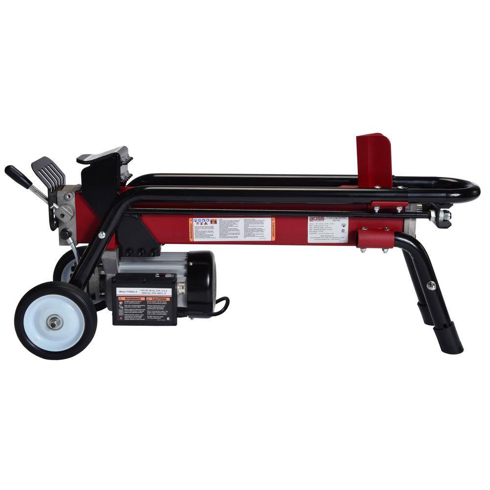 Boss Industrial ES7T20 7-Ton 13.5 Amp Electric Log Splitter