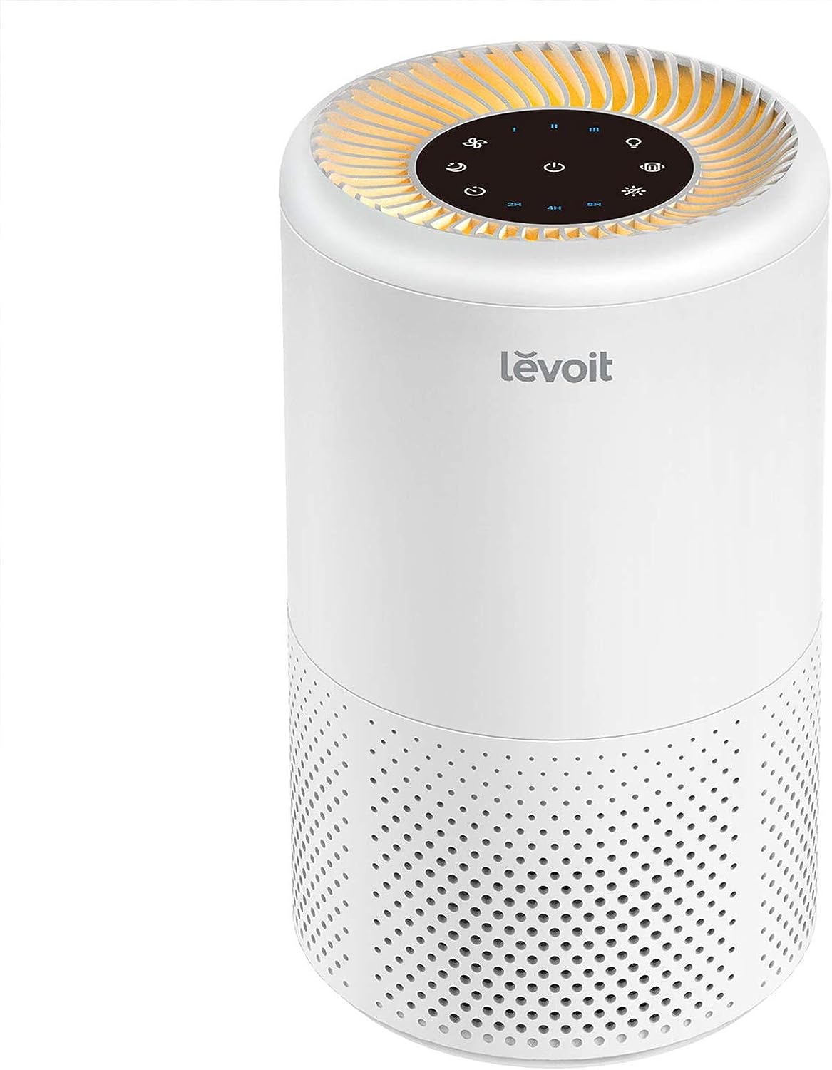 LEVOIT Air Purifiers for Home Allergies and Pets Hair. HEPA Filter for Allergies. Quiet Filtration System in Bedroom. Removes Wildfire Smoke Odor Dust Mold. Night Light & Timer. Vista 200 . White