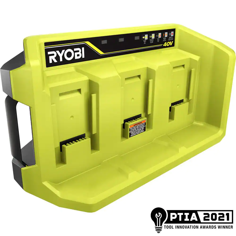 RYOBI OP407AVNM 40V 3-Port Quick Charger