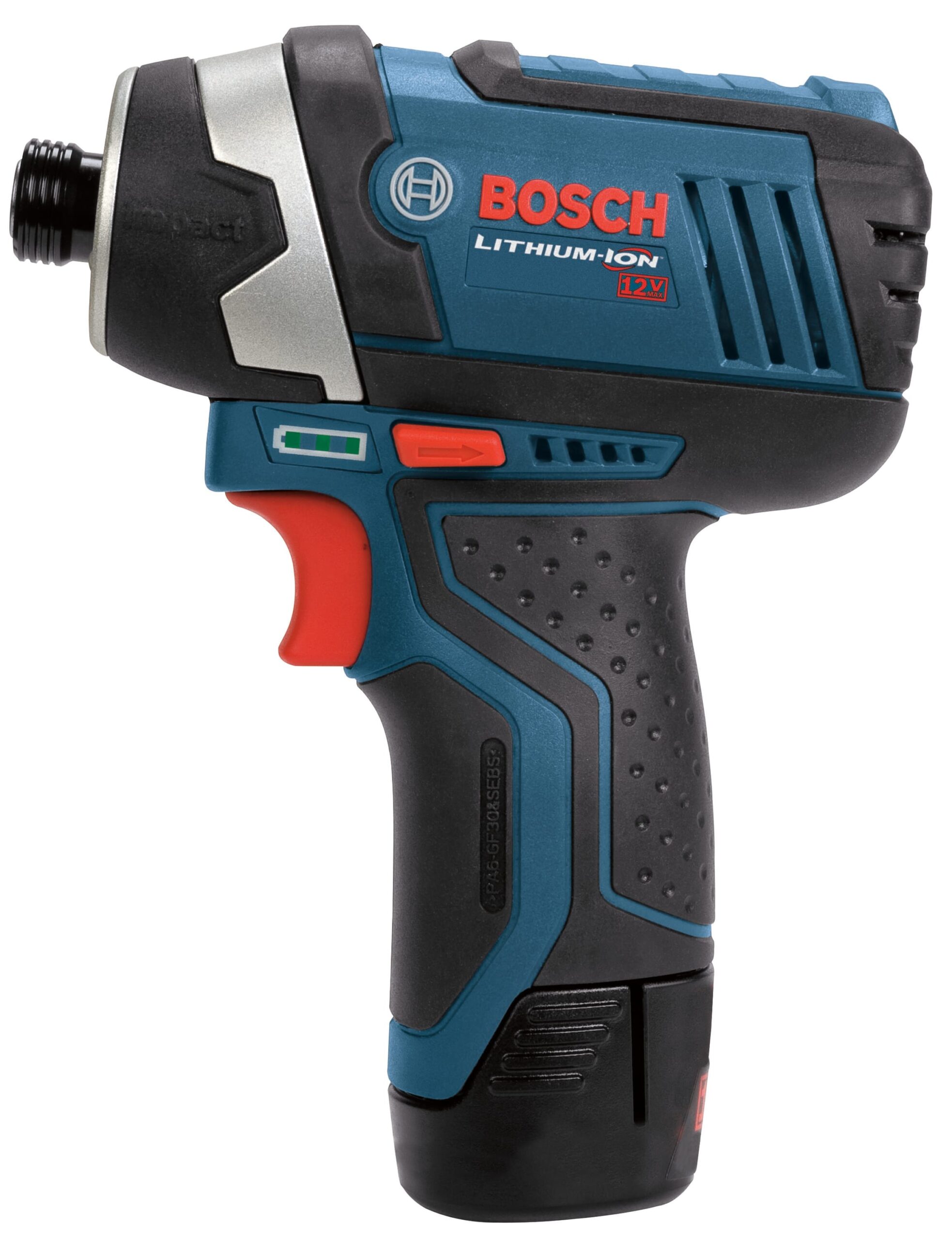 Bosch 12-volt 1/4-in Variable Speed Cordless Impact Driver (2-Batteries Included)