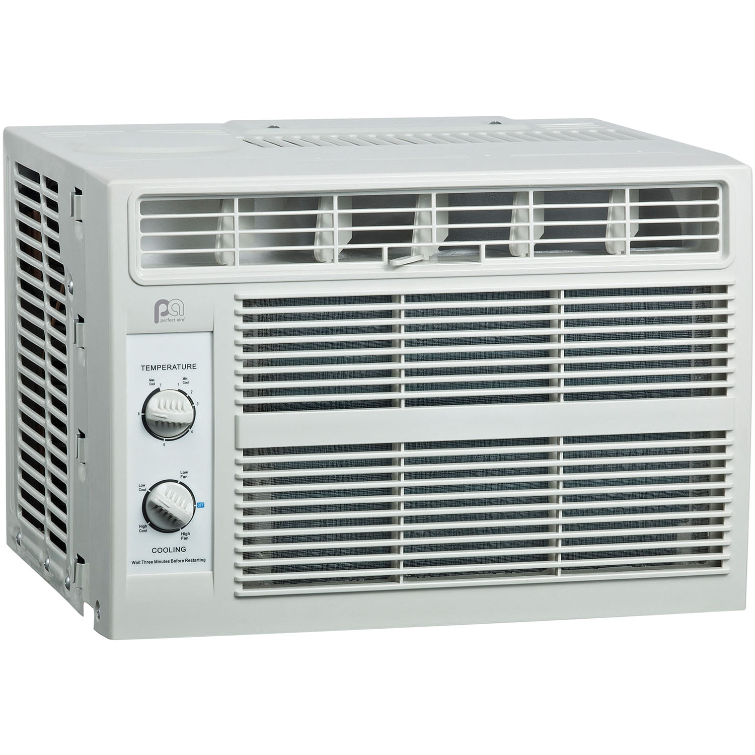 Perfect Aire 115V 5.000 BTU Window Air Conditioner with Mechanical Controls