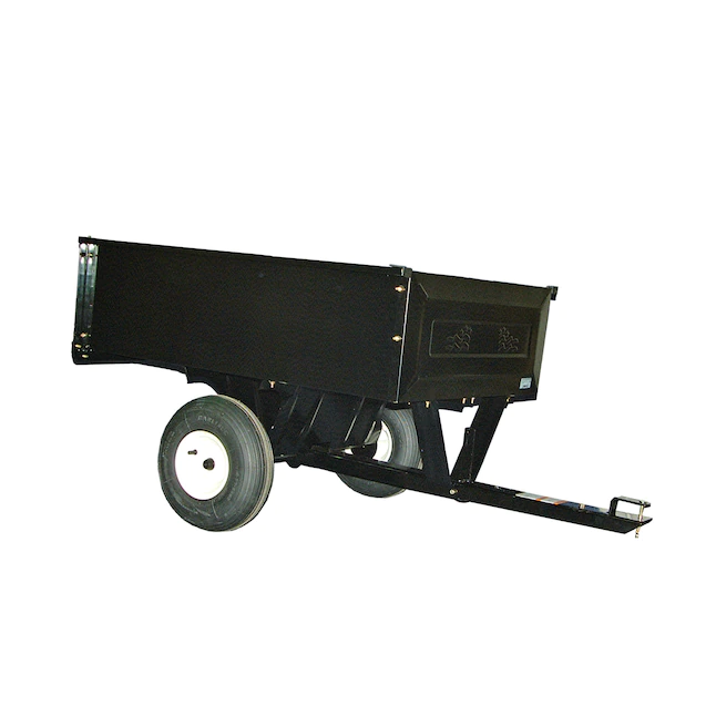Agri-Fab 45-0303 350-Pound 10-cu ft Steel Dump Cart. Black