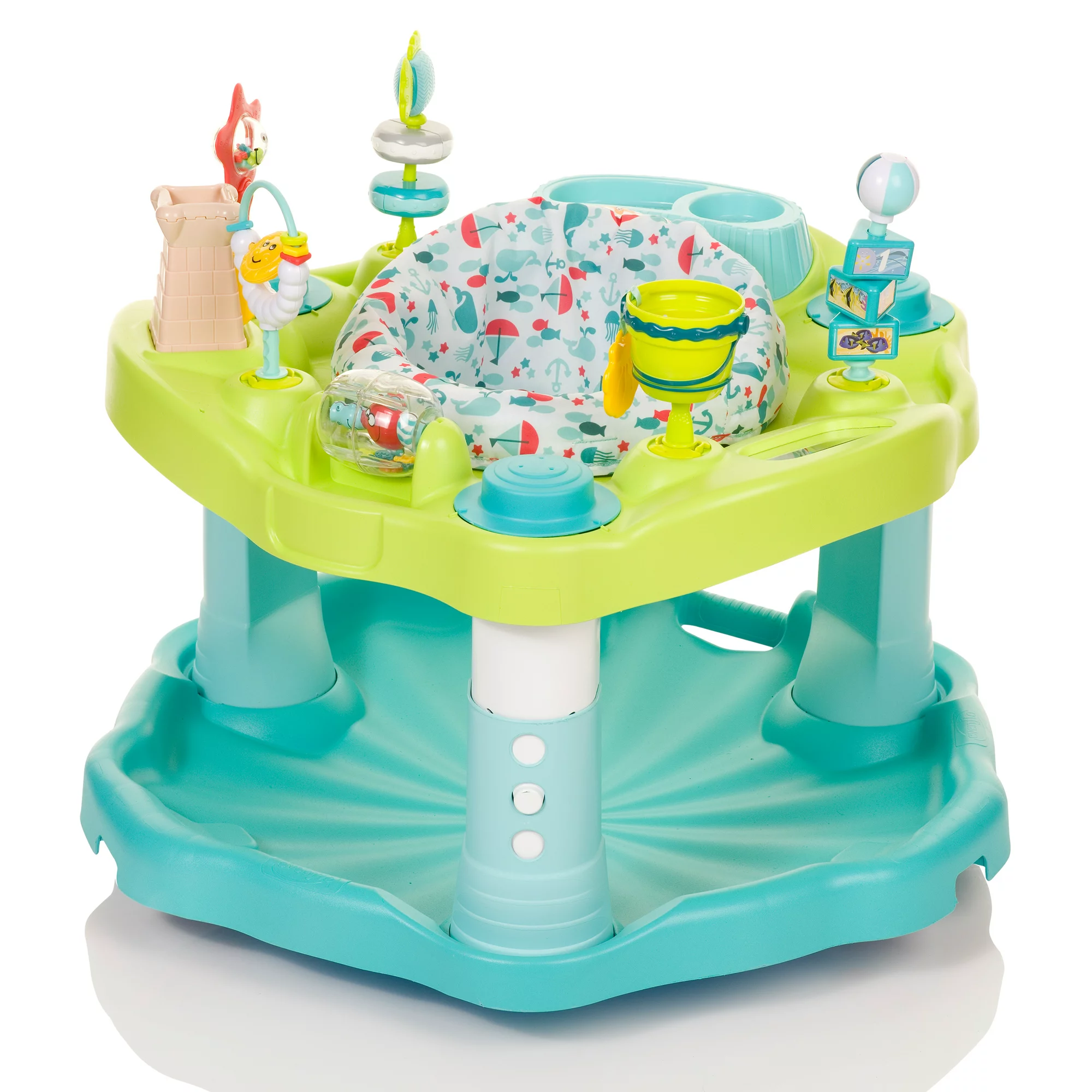 Exersaucer Evenflo Entertainer Seaside Splash