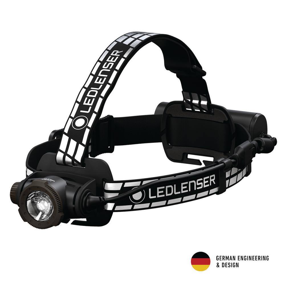 LEDLENSER H7R Signature H7R Signature 1200 Lumen LED Rechargeable Headlamp with Focusing Optic and Bluetooth Connectivity