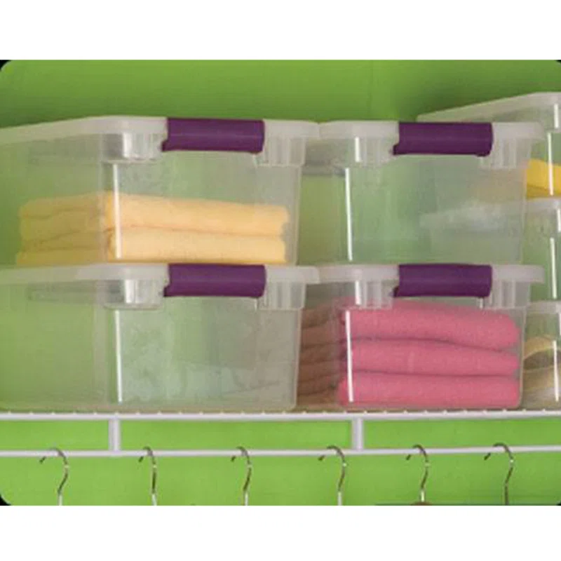 Sterilite 15 Qt. Plastic Stackable Storage Container Tote with Lid (48 Pack)